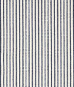 Roc-lon 45" Navy Stripe Cotton Woven Ticking