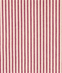 Roc-lon 45" Red Stripe Cotton Woven Ticking