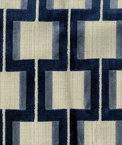 ABBEYSHEA Amalia 306 Indigo Fabric