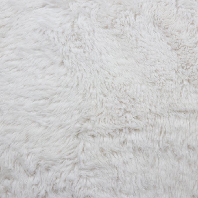Yakety Yak Natural Faux Fur Fabric image 1 of 2