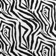 Premier Prints Zebra Black/White Canvas Fabric
