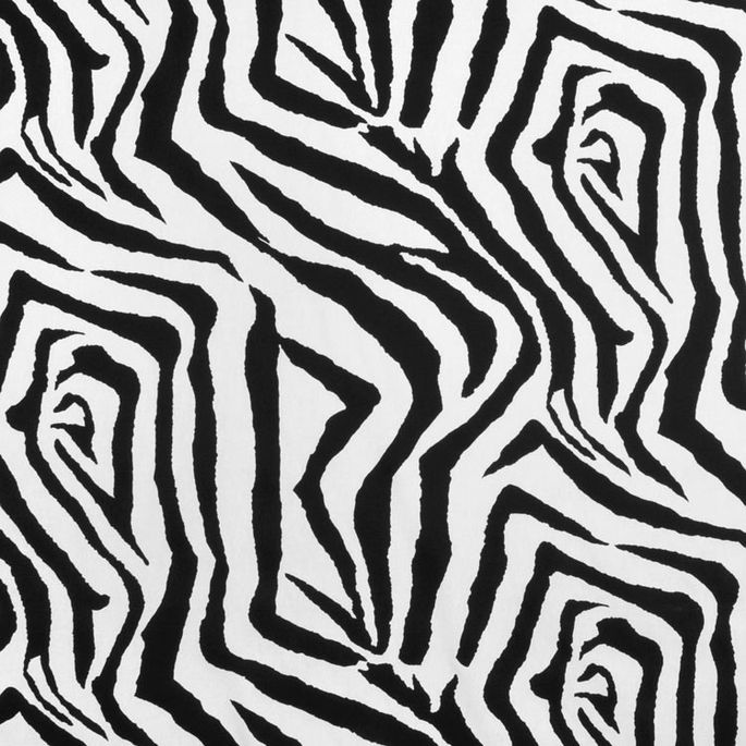 Premier Prints Zebra Black/White Canvas Fabric image 1 of 5