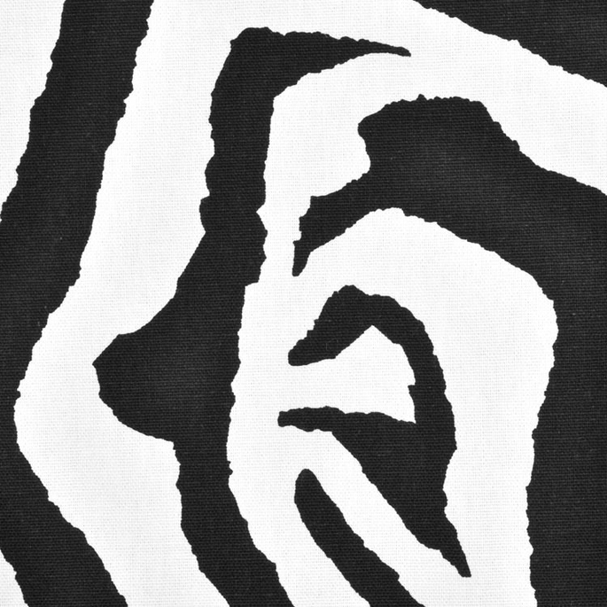 Premier Prints Zebra Black/White Canvas Fabric image 2 of 5