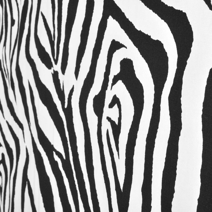 Premier Prints Zebra Black/White Canvas Fabric image 5 of 5