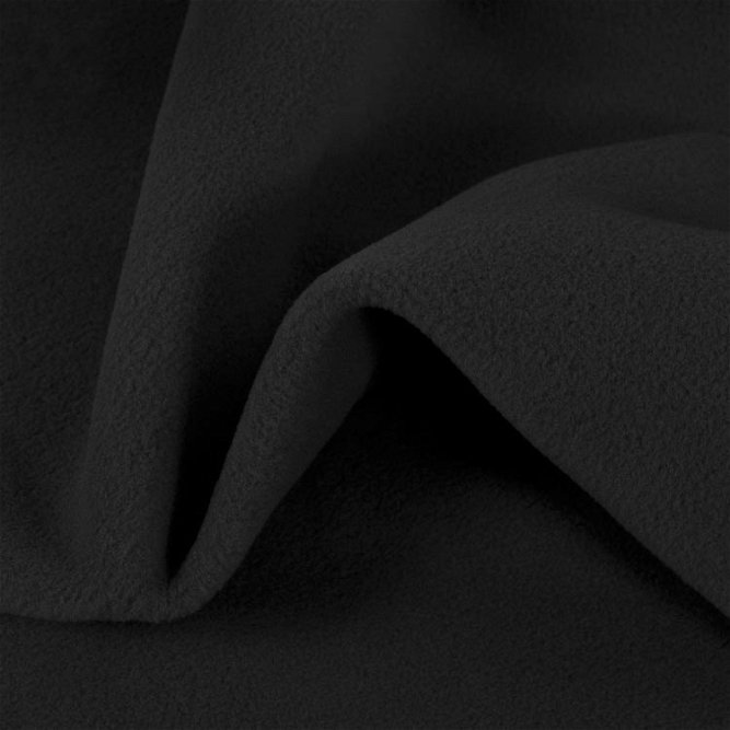 Black 200 Wt. Fleece Fabric