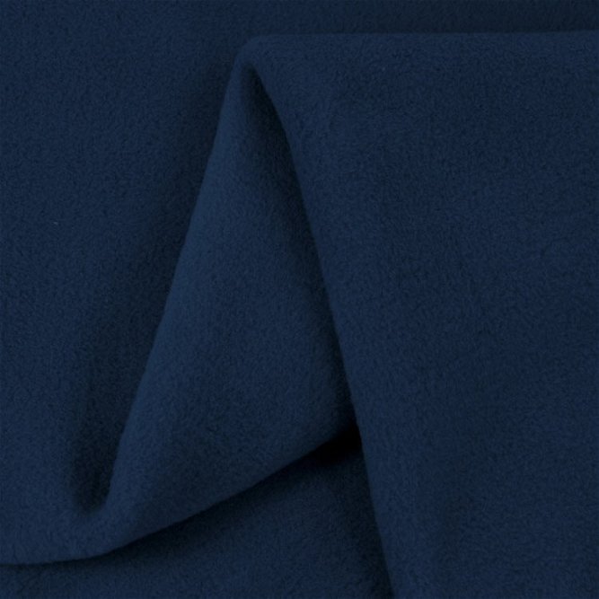 Zirotek Navy Blue 300 Wt. Fleece Fabric