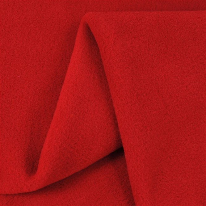 Molten Red 300 Wt. Fleece Fabric