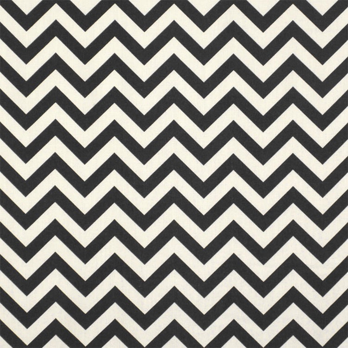 Premier Prints Outdoor Zig Zag Ebony Fabric image 1 of 5