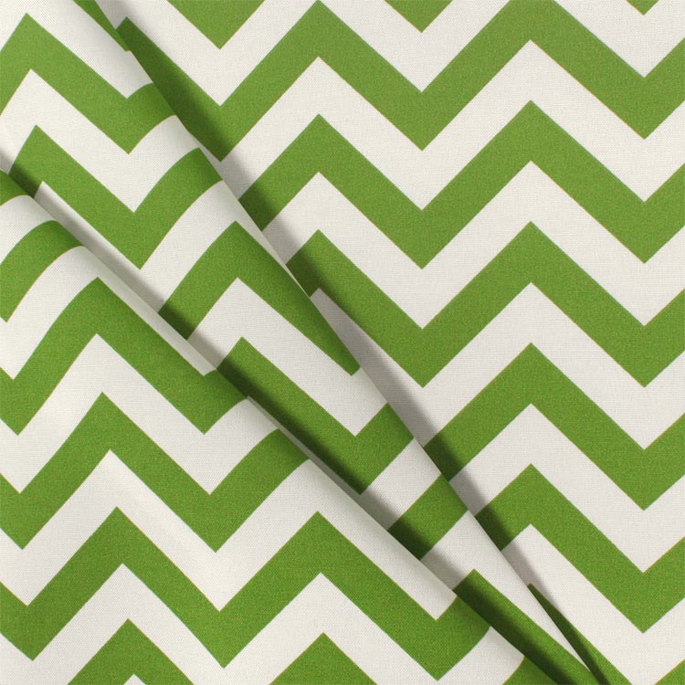 Premier Prints Outdoor Zig Zag Greenage Fabric image 3 of 5