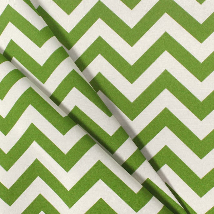 Premier Prints Outdoor Zig Zag Greenage Fabric image 3 of 5