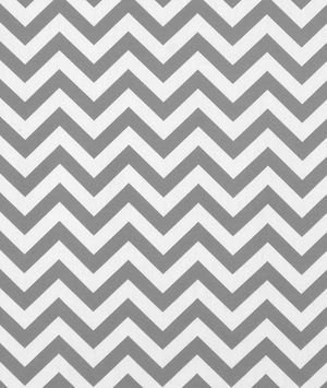 Premier Prints Outdoor Zig Zag Gray Fabric