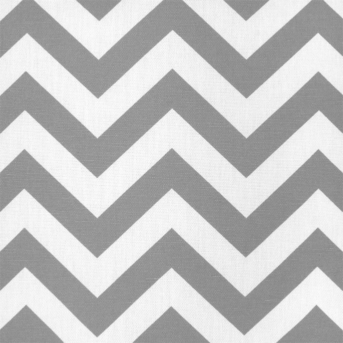 Premier Prints Outdoor Zig Zag Gray Fabric image 2 of 5