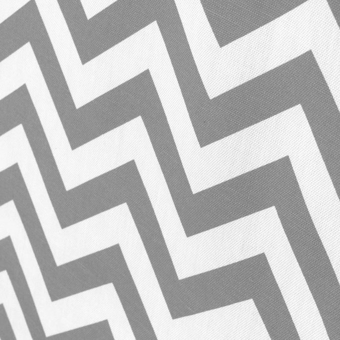 Premier Prints Outdoor Zig Zag Gray Fabric image 5 of 5