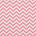 Premier Prints Zig Zag Baby Pink/White Canvas Fabric