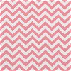 Premier Prints Zig Zag Baby Pink/White Fabric - Image 1