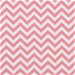 Premier Prints Zig Zag Baby Pink/White Canvas Fabric thumbnail image 1 of 5