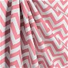 Premier Prints Zig Zag Baby Pink/White Fabric - Image 4