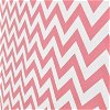 Premier Prints Zig Zag Baby Pink/White Fabric - Image 5