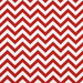 Premier Prints Zig Zag Lipstick/White Canvas Fabric